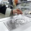 Inset Glass Rinser - Grid Cover - Auto Water Stop