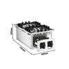 Commercial Drop-in Gas Hob – 15 kW – 2 Burners