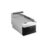 Electric frying plate - 4.05 kW - Grooved