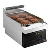 Electric frying plate - 4.05 kW - Grooved