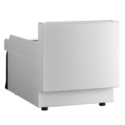 Płyta grillowa elektryczna - chromowana - 4,5kW - Gładka - Powierzchnia: 395x535mm - nastawna