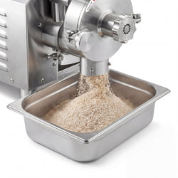 Elektrische Getreidemühle - 40kg/h - Mahlgrad stufenlos einstellbar - 1500 rpm