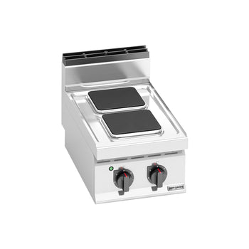 Elektryczna Kuchenka - 5,2 kW - 2 Płyty kwadratowe - Prime Gastro