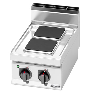 Elektryczna Kuchenka - 5,2 kW - 2 Płyty kwadratowe - Prime Gastro