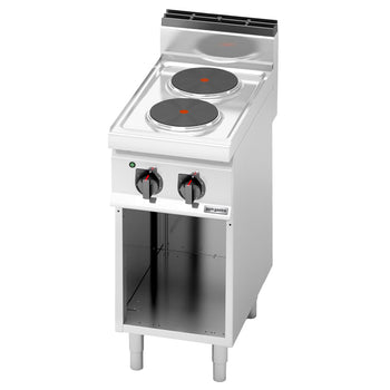 Kuchenka elektryczna - 5,2 kW - 2 płyty okrągłe - Prime Gastro