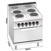 Electric Oven Range - 10.4kW - 4 plates - with Electric Oven Static Oven - 7.5kW