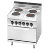 Electric Oven Range - 10.4kW - 4 plates - with Electric Oven Static Oven - 7.5kW