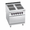 Electric Oven Range - 14kW - 4 plates - with Electric Oven Static Oven - 7.5kW