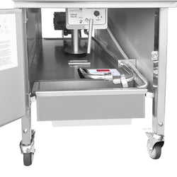 Frytownica elektryczna jednokomorowa wolnostojąca - 24L - 13,5kW - Digital - z systemem filtrowania oleju