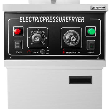 Frytownica elektryczna wysokociśnieniowa - 24 litry - 13,5 kW - Ręczna - Prime Gastro