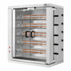 Elektryczny grill do kurczaków – 16,5 kW – z 5 rożnami, mieszczącymi do 30 kurczaków