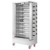 Elektryczny grill do kurczaków – 26,4 kW – z 8 rożnami, mieszczącymi do 48 kurczaków