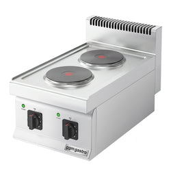 Kuchenka elektryczna - 4,6 kW - 2 płyty okrągłe