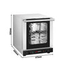 Convection oven – 4x GN 1/2 – manual – with timer function – with 3 baking trays, image 2 of 13