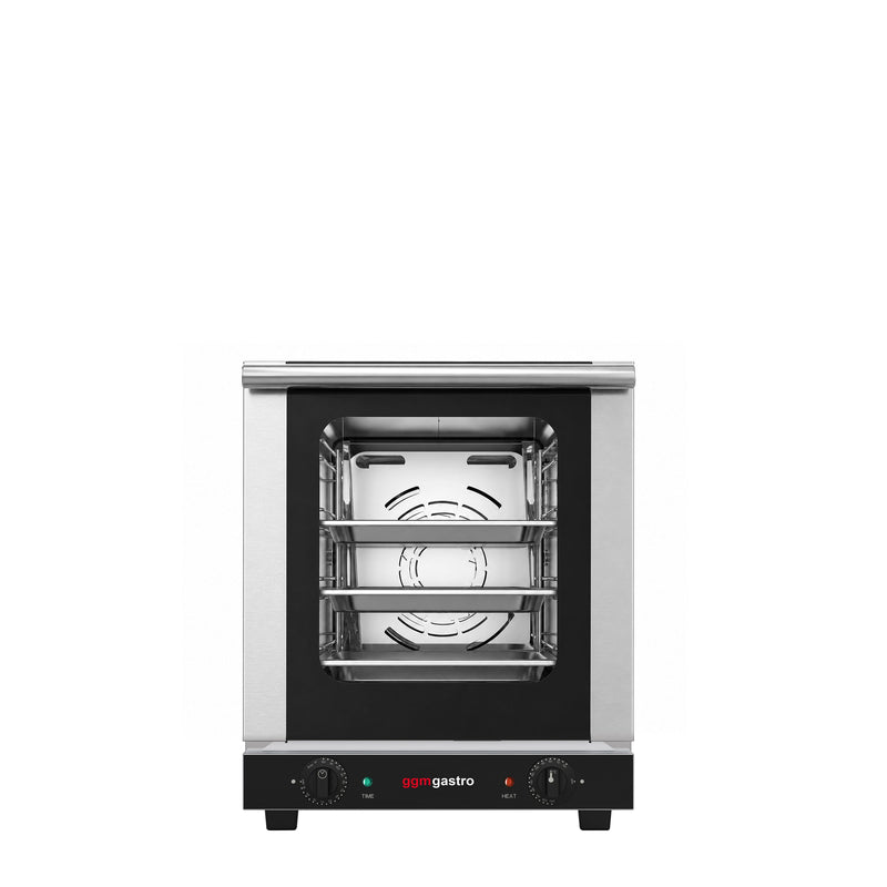 Convection oven – 4x GN 1/2 – manual – with timer function – with 3 baking trays, image 1 of 13