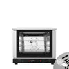 Convection oven – for 4 trays 430 x 315 mm – from +50 to +250 °C – manual – with steam function – with timer function – with 3 baking trays, image 1 of 13