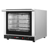 Convection oven – for 4 trays 430 x 315 mm – from +50 to +250 °C – manual – with steam function – with timer function – with 3 baking trays, image 6 of 13