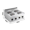 Electric Boiling Top - 9.2kW - 4 plates