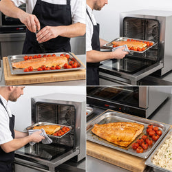 Convection oven – 4x GN 1/2 – manual – with timer function – with 3 baking trays, image 9 of 13