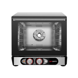 Piekarnik konwekcyjny KOMPAKT z funkcją pary - Manualny - włącznie z 4 blachami 450x340mm