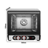 Compact Convection Oven - Manual Controls - 1 Baking Chambers - 4x 450x340mm