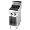 Infrared Hob - 6.4kW - 2 zones - with open base shelf