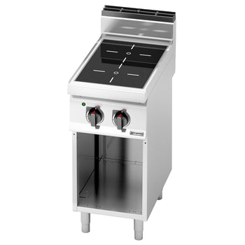 Kuchenka na podczerwień - 6,4 kW - 2 płyty grzewcze - Prime Gastro