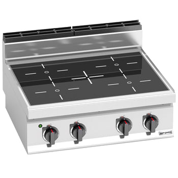 Kuchenka na podczerwień - 12,8 kW - 4 płyty grzewcze - Prime Gastro