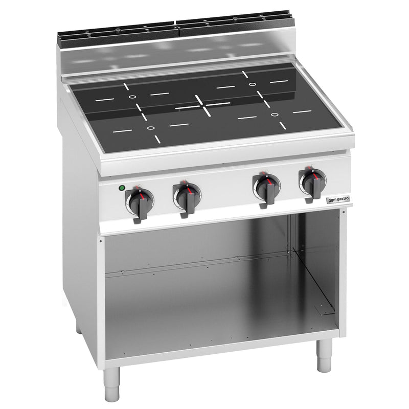 Kuchenka na podczerwień - 12,8 kW - 4 płyty grzewcze