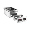 Built-in induction cooker – 6 kW – with 2 cooking zones