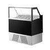 Lada na lody EMMA – 1190 mm – na pojemniki na lody 6x 5 L lub 4x 7 L – chłodzenie dynamiczne – czarna, zdjęcie 5 z 13