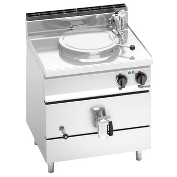 Elektryczny kocioł warzelny - 55 litrów - 9 kW - Ogrzewanie pośrednie - Prime Gastro