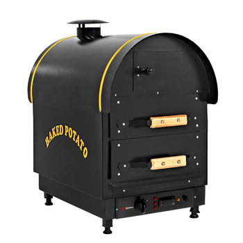 Elektryczny piec do ziemniaków Kumpir - cyfrowy - 3kW - z 2 szufladami - Prime Gastro