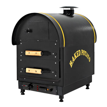 Elektryczny piec do ziemniaków Kumpir - cyfrowy - 3kW - z 2 szufladami - Prime Gastro