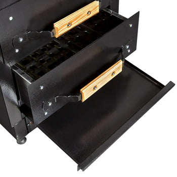 Elektryczny piec do ziemniaków Kumpir - cyfrowy - 4,5 kW - z 3 szufladami - Prime Gastro