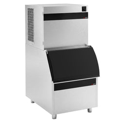 Ice machine – shape: cube – 230 kg/24 h – touch-controlled – with storage bin