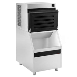 Ice machine – shape: cube – 230 kg/24 h – touch-controlled – with storage bin