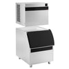 Ice machine – shape: cube – 230 kg/24 h – touch-controlled – with storage bin