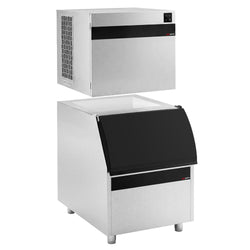Ice machine – shape: cube – 230 kg/24 h – touch-controlled – with storage bin