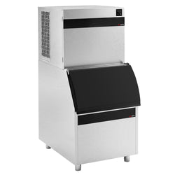 Kostkarka do lodu – kształt: kostka – 230 kg/24 h – dotykowa – z zasobnikiem