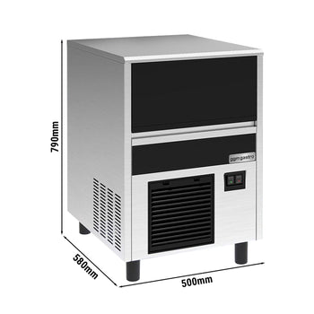 Kostkarka do lodu - cylinder - 37 kg/24 godz. - Prime Gastro