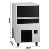 Kostkarka do lodu - cylindry - 47 kg/24 h - z pompą odpływową