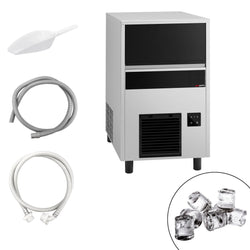 Kostkarka do lodu - cylindry - 57 kg/24 h - z pompą odpływową