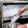 Kostkarka do lodu - cylindry - 67 kg/24 h - z pompą odpływową