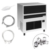 Kostkarka do lodu - cylindry - 85 kg/24 h - z pompą odpływową