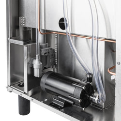 Kostkarka do lodu - cylindry - 57 kg/24 h - z pompą odpływową