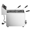 Pasta cooker – electric – 8 L – 3.25 kW – up to +110 °C – with drain tap – with 4 baskets, image 7 of 12