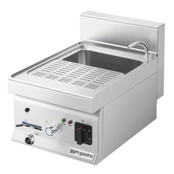 Elektryczna makaroniarka z kranikiem – 18 litrów – 4,5 kW