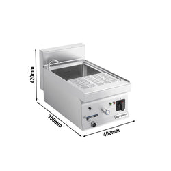 Elektryczna makaroniarka z kranikiem – 26 litrów – 6 kW