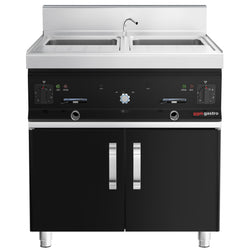 Makaroniarka Elektryczna - 2x26L - 12,0kW - na podstawie 2 drzwi